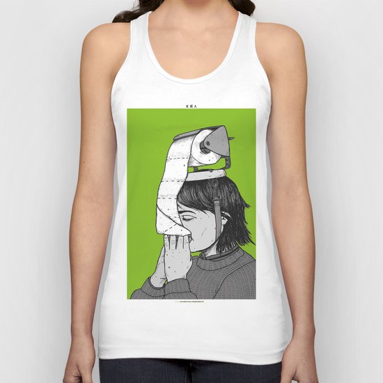PAPER HAT Unisex Tank Top