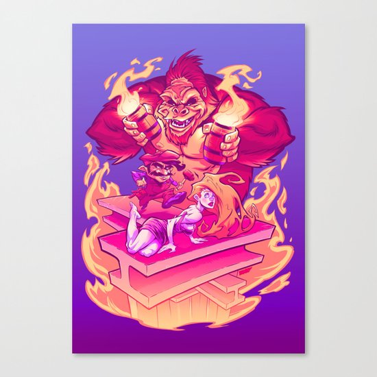 PAULINE'S PERIL Canvas Print