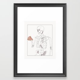 heart guy Framed Art Print