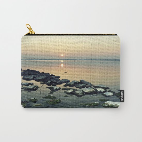 sunset sea stones Carry-All Pouch
