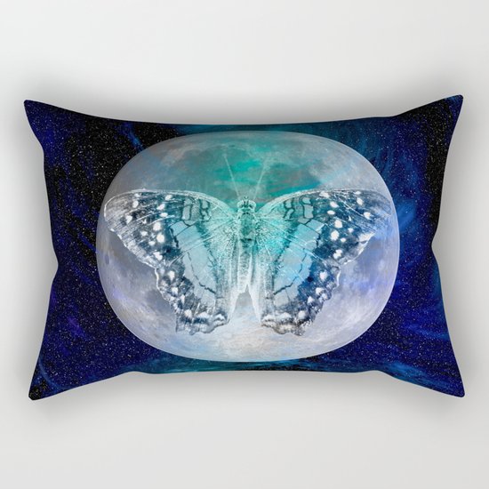MOON BUTTERFLY Rectangular Pillow