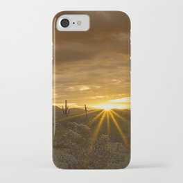 A Southwestern Sunrise iPhone Case