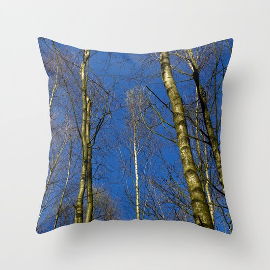 The Still forest Throw Pillow