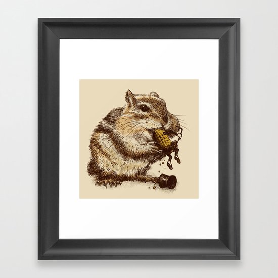 Occupational Hazard Framed Art Print