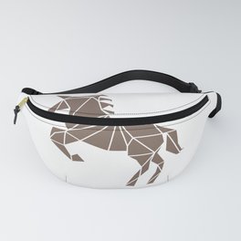 Brown Unicorn Fanny Pack