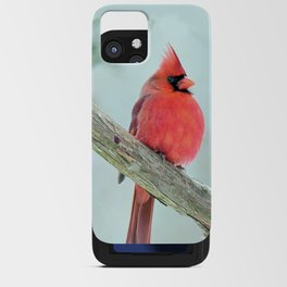 Elegant Cardinal iPhone Card Case