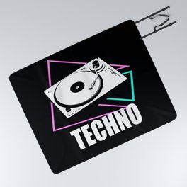 Techno music  Picnic Blanket