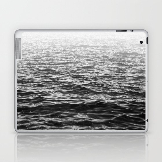 Water Minimalism Photography Sea Waves and Ocean Laptop & iPad Skin