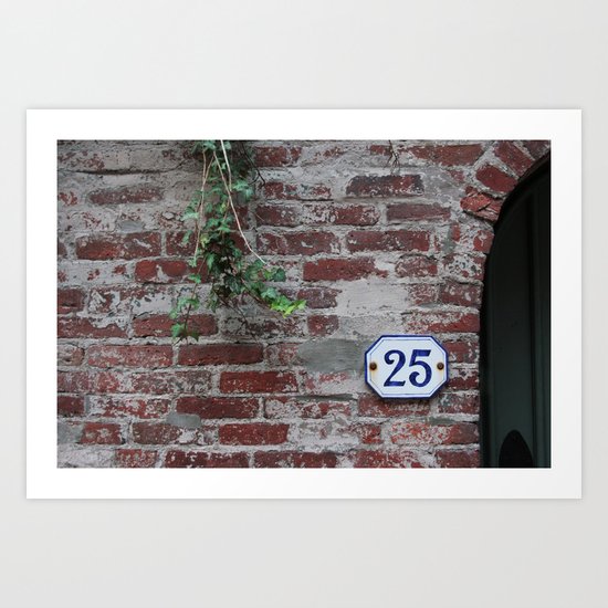 25 Art Print