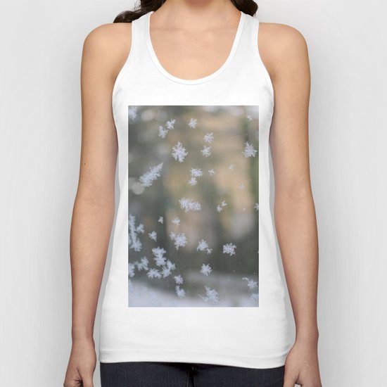 It's frosty "Ice Flower" #2 #art #society6 Unisex Tank Top