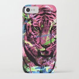 A Neon Tiger iPhone Case