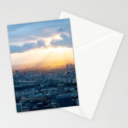 Great Britain Photography - Sunset Over London City Stationery Card
