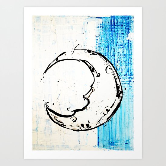 Luna Art Print