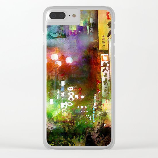 Just one street Clear iPhone Case