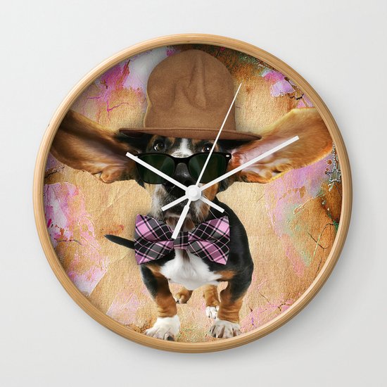 Dog Wall Clock