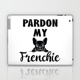 Pardon My French - Funny French Bulldog Laptop Skin