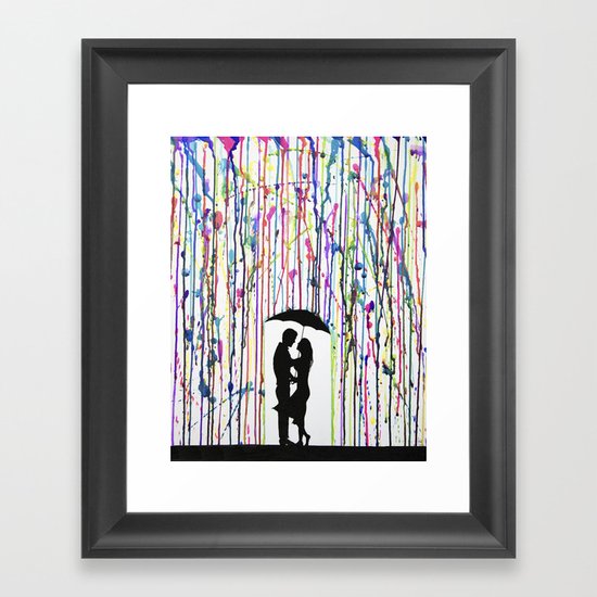 Precipice Framed Art Print