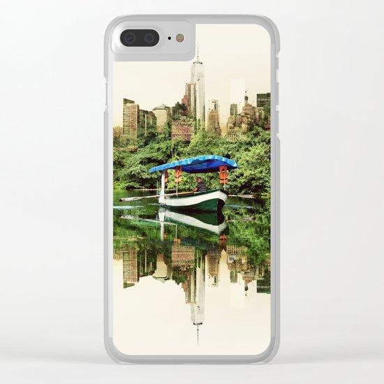 Sail Away Clear iPhone Case