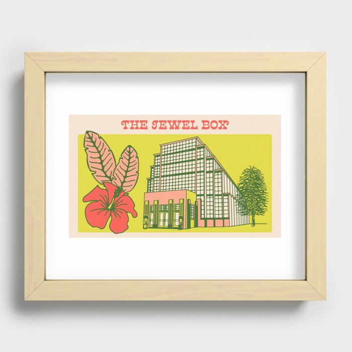 Jewel Box St. Louis Recessed Framed Print