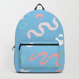 Spring Pastel Abstract Backpack
