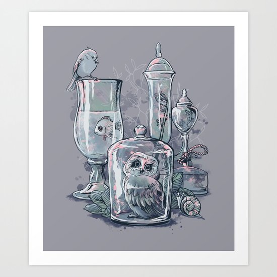 Be Still, Life Art Print