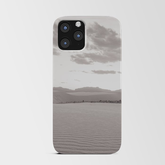 White Sands After Sunset Sepia iPhone Card Case