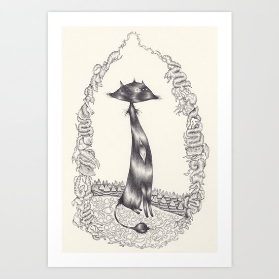 Le baron Art Print