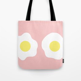 Eggy boobs Tote Bag