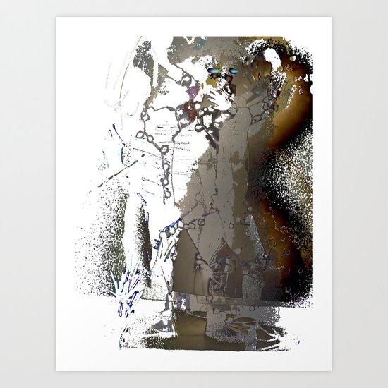 Light Warrior Art Print