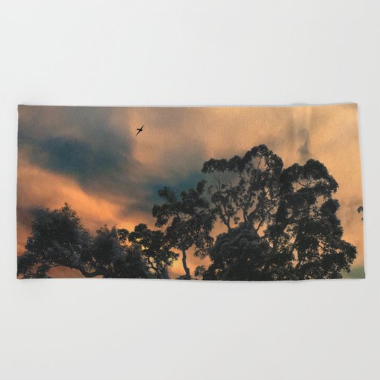 I'm On My Way Beach Towel