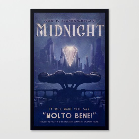 Midnight Canvas Print