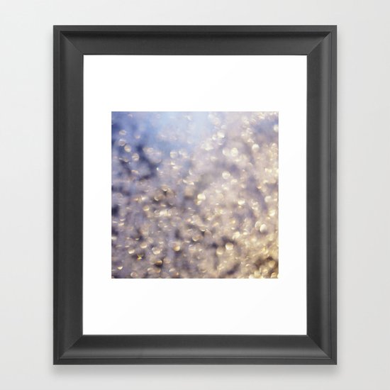 Winter Aglow Framed Art Print