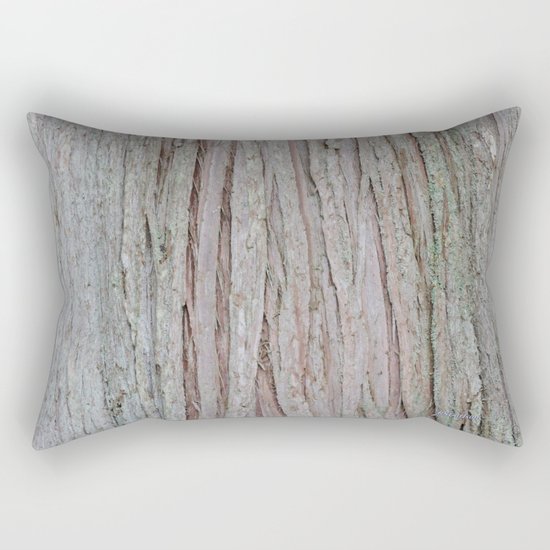 TEXTURES -- Cedar Bark Rectangular Pillow