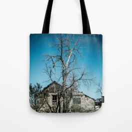 Abandoned Home in New Mexico along Route 66 Ghost Town Tote Bag