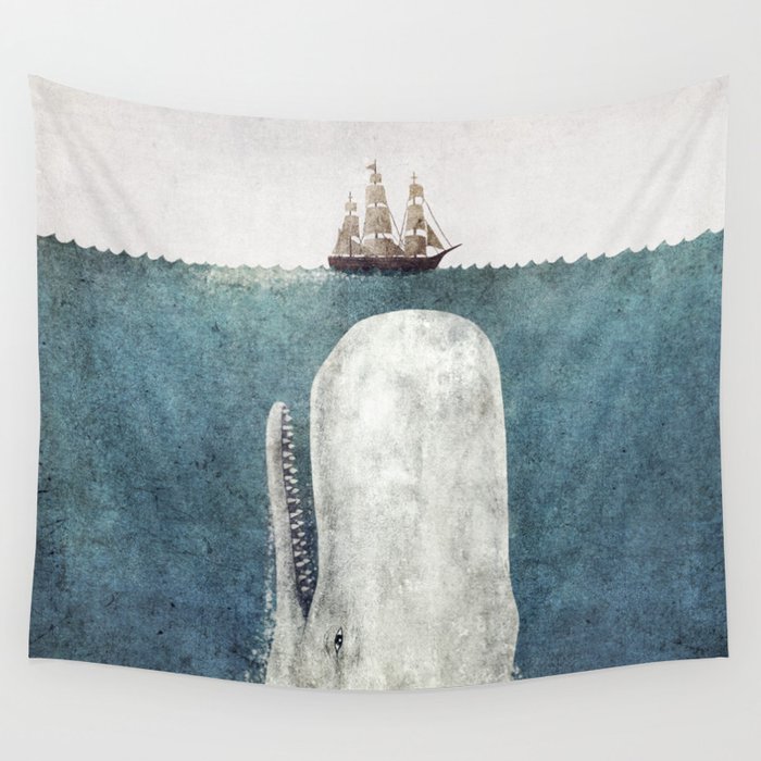 The White Whale Wall Tapestry