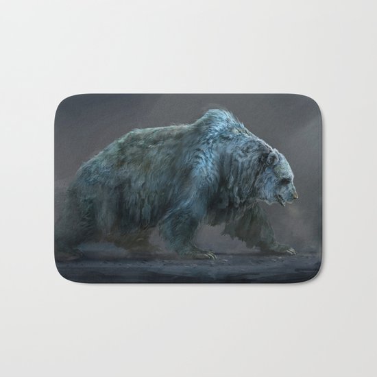 Frozen Bear Bath Mat