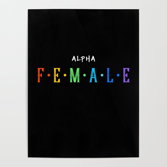ALPHA FEMALE Poster