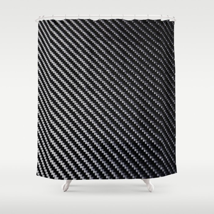 Carbon Fiber Shower Curtain