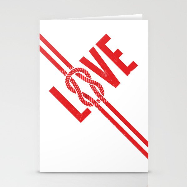 Love Knot (Red) Stationery Cards