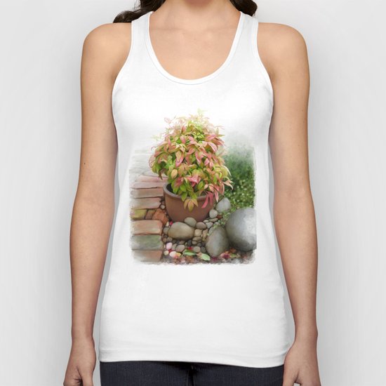 Leaves and Dew Unisex Tank Top