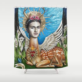 Wings to fly Shower Curtain
