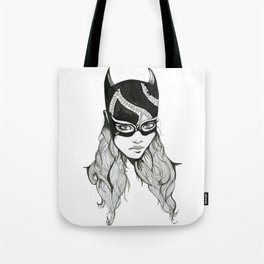 Bat Girl Tote Bag