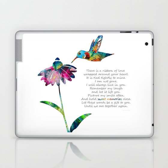 Sympathy Loss And Grief Art - Sweet Memories  Laptop & iPad Skin