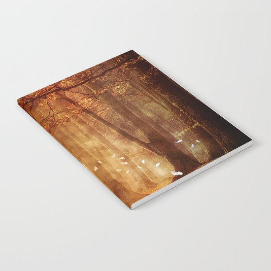 In the woods. Notebook