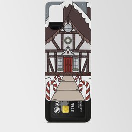 Winter Cottage Android Card Case