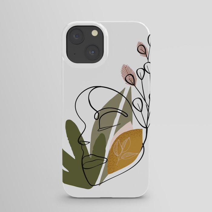 Lady plant iPhone Case