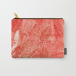 Bright red leaves Carry-All Pouch | Coral, Cloudy, Painting, Unstable, Bisque, Cool, Tomato, Peachpuff, Vibrant, Burlywood 