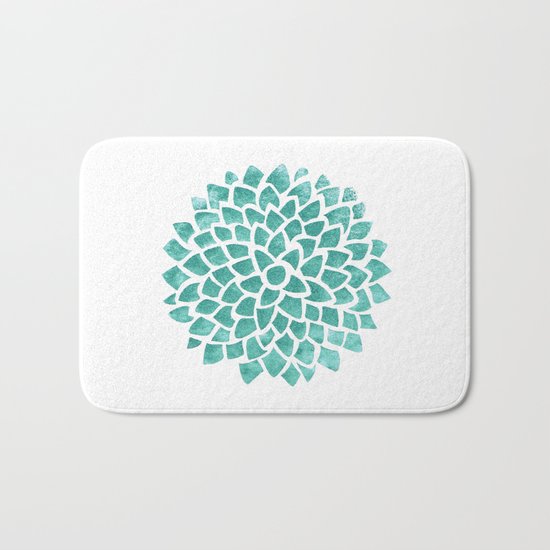Teal Ice Bath Mat