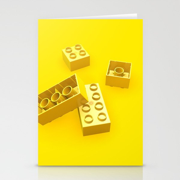 Duplo Yellow Stationery Cards