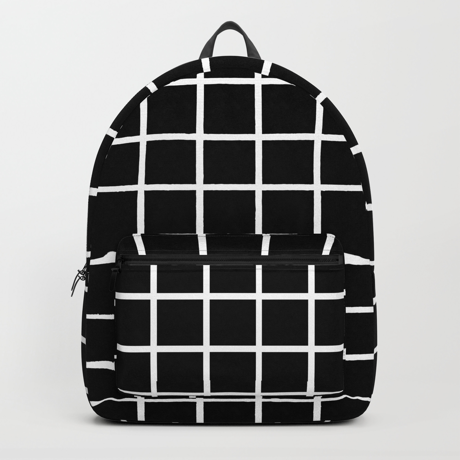 black and white backpacks for school